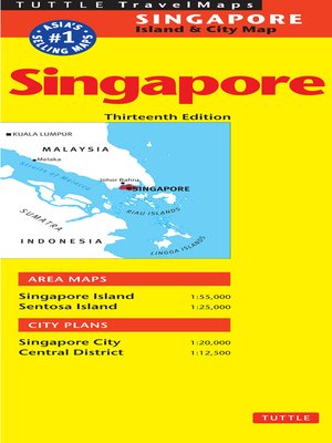 cover image of Singapore Travel Map